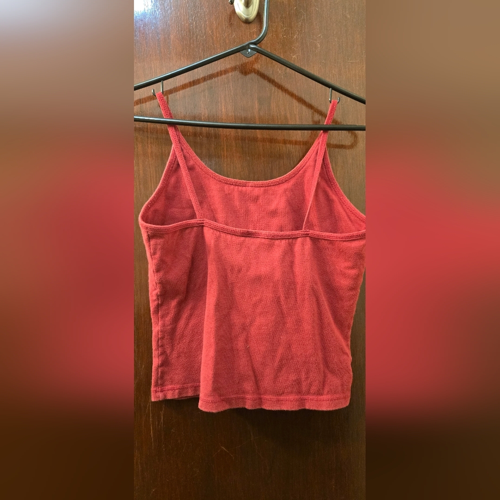 Gents Red Camisole Top